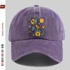 Pc Abstract Cat And Sun Pattern Printed Baseball Cap Unisex Design Sun Hat MultiColor Available Papa Cap Comfortable Lightweig