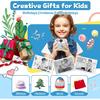 Kids Camera Instant Print, Kids Christmas Birthday Gifts Instant Cameras That Print Photos,1080P Toddler Camera Toys for 3 4 5 6 7 8 Year Old Girls