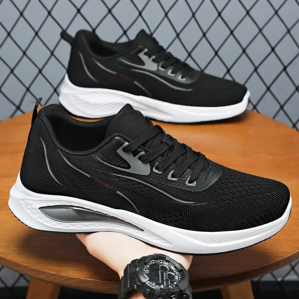 Men's shoes sports men's autumn mesh new models are not tired feet breathable fashion casual shoes men's air cushion slow running shoes