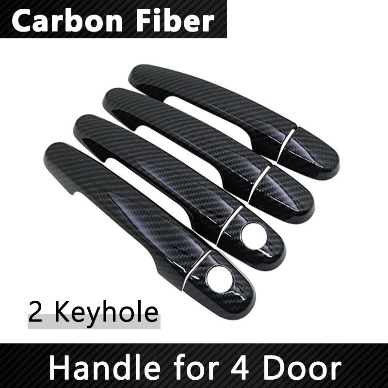 Car Outer Door Handle Covers Trim For Daihatsu Boon Sirion M300 AC10 2004~2015 Cover Exterior Style Car Cap Stickers Accessories