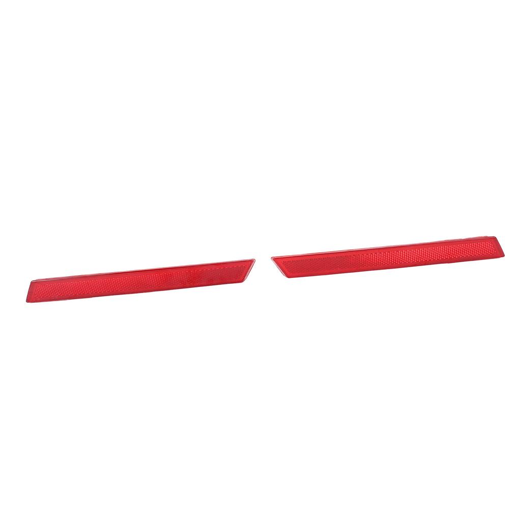 Par Bakre Stötfångarreflex 20874085 Röd Vänster Höger Stötfångare Reflexremsa Ersättning för XTS
