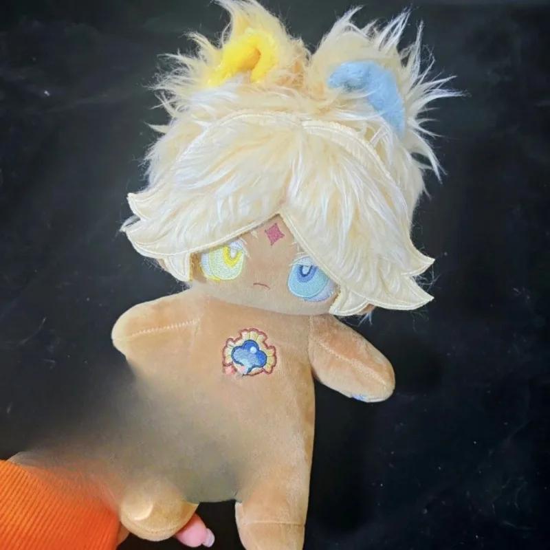 20cm Anime Game Vanilla Cookie Soft Cotton Doll Body Dress Up Clothing Plushies Kawaii Cosplay Toy Figures Fans Collection Gifts