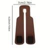 4PCS Car Headrest Hooks Hanger for Bags Seat Back Organizer Holder Clips Auto Fastener Hooks Car St Hook Hanger Universal