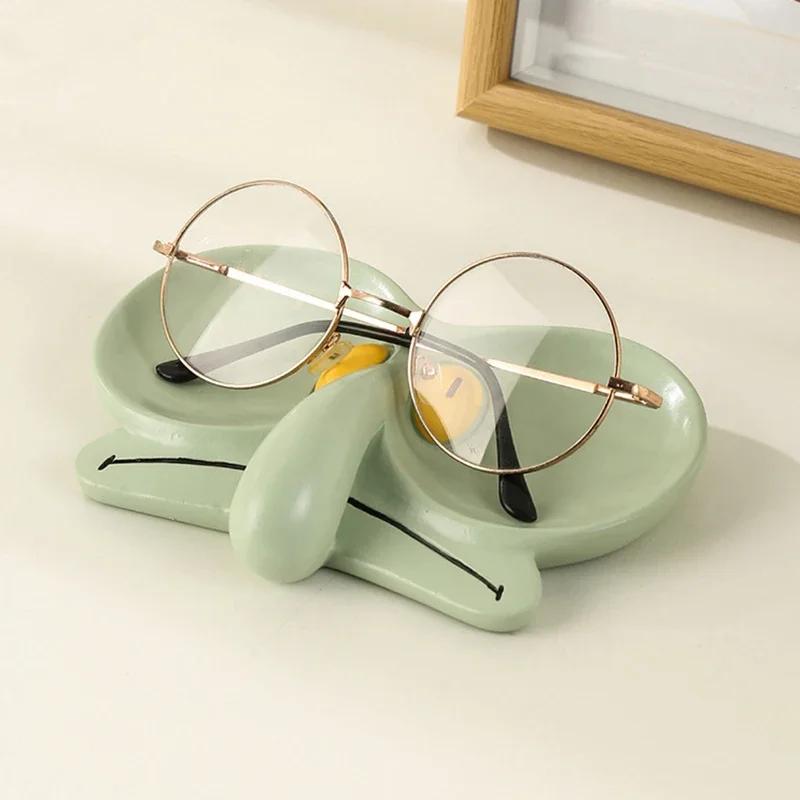 

Подставка для очков Подставка для украшений в стиле Сквидварда Настольный органайзер для хранения украшений Полка для хранения очков Украшение стола