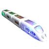 Brinquedo de Trem Elétrico Inspirado em Trem-Bala, Ação Bump and Go Para Sessões de Brincadeira Empolgantes, Efeitos de Luz e Som, Não Tóxico, Brinquedos que Acendem Luzes LED