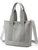 16-oz Japanese-Korean Style Women's Canvas Tote: Single Shoulder, Crossbody, Large Capacity Handbag