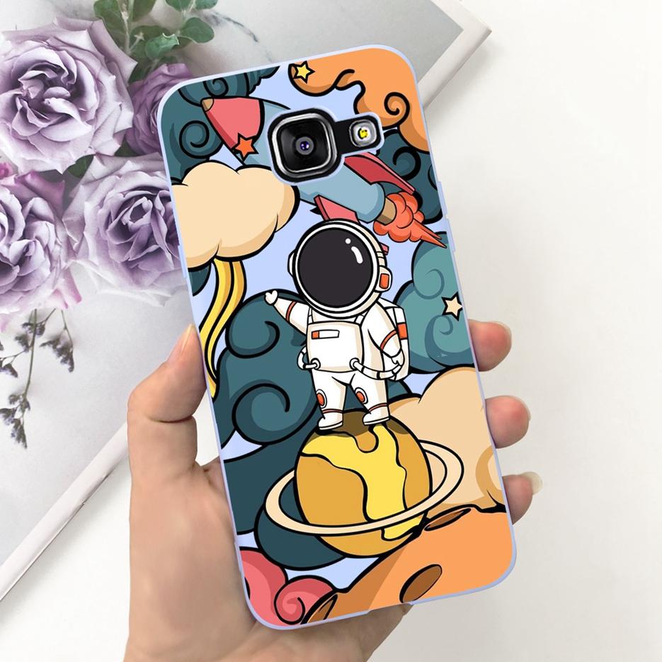 For Samsung Galaxy A5 2016 Case SM-A510F Cute Cartoon Cover Soft Silicone Phone Case For Samsung A5 2017 A520F Back Cover Bumper