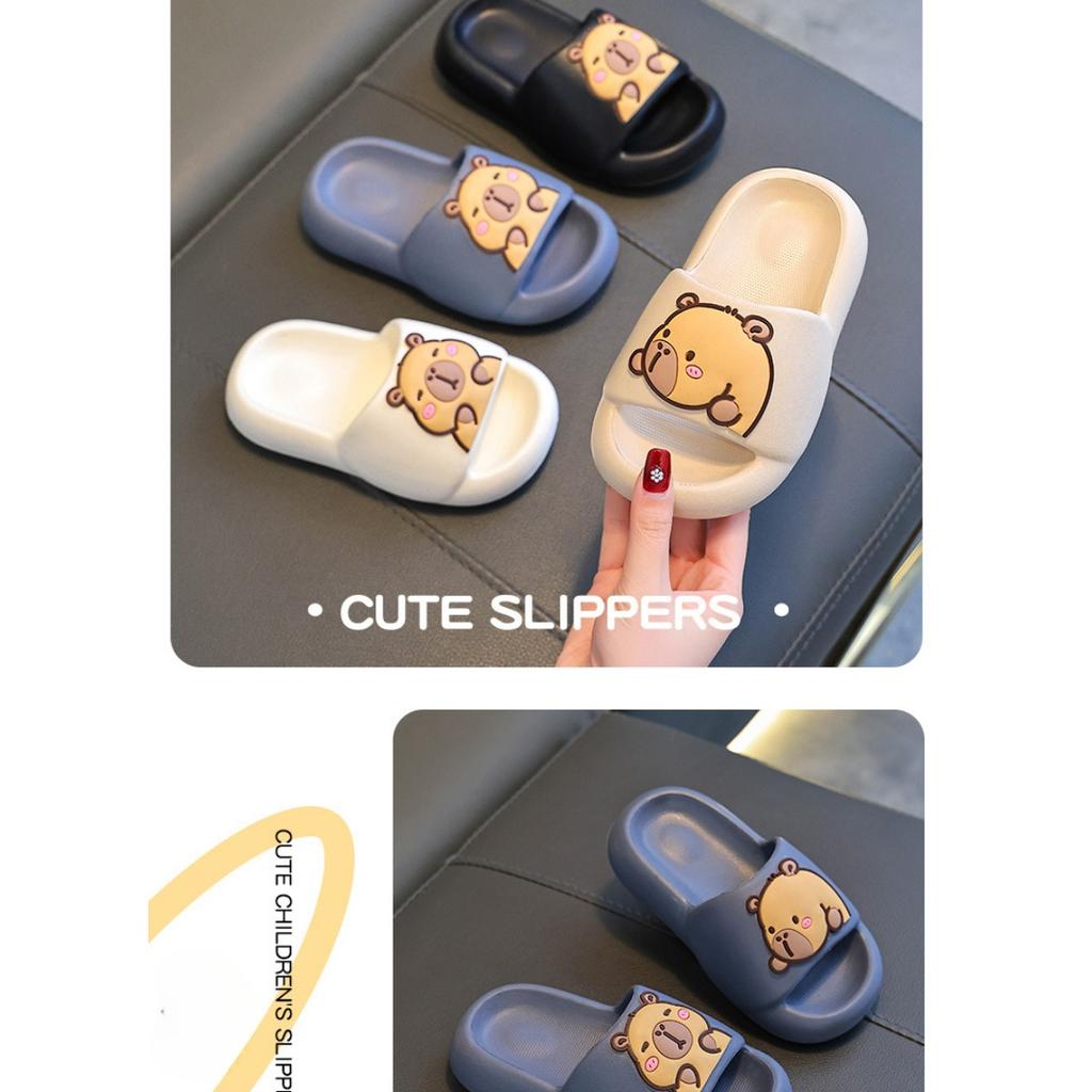 EVA Dětské a dospělé pohodlné kreslené pantofle s pohodlnou podrážkou vhodné pro interiérový design a domácí pantofle