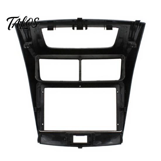 Non Destructive Stereo Trim 9-Inch Car Radio Fascia Frame for Toyota Avanza, 2012 Heat Resistant Navigation Center Console Dash Mounting Bracket,