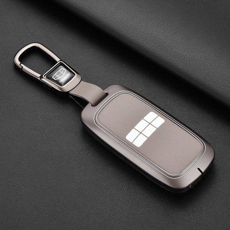 For Geely Galaxy E5 L6 A7 L7 E8 Starship 7 Emi Dragon Edition Car Key Case Cover With Buckle Auto