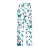 Womens Summer Print Casual Loose Pants Plus Size Loose Beach Pants