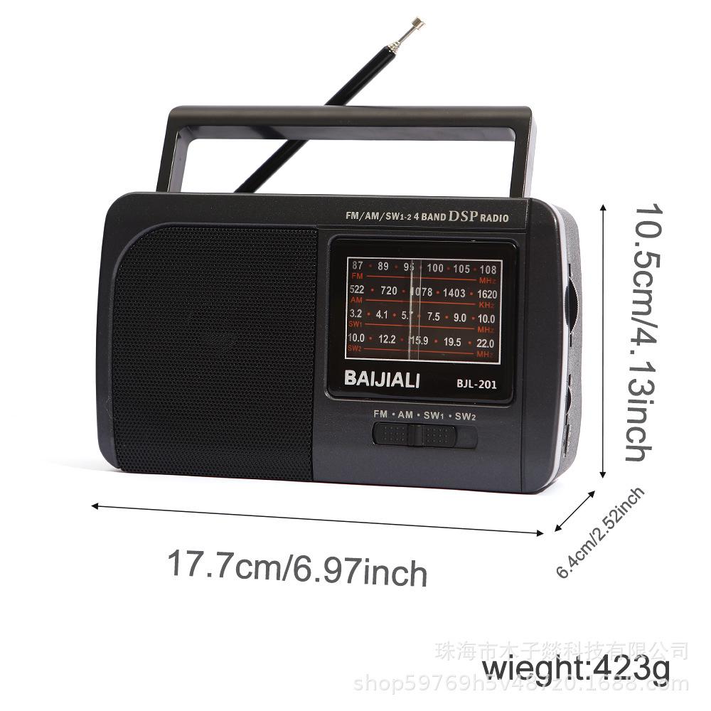 

Multi-band Emergency Radio for Outdoor Use and Elderly Preparedness чорний