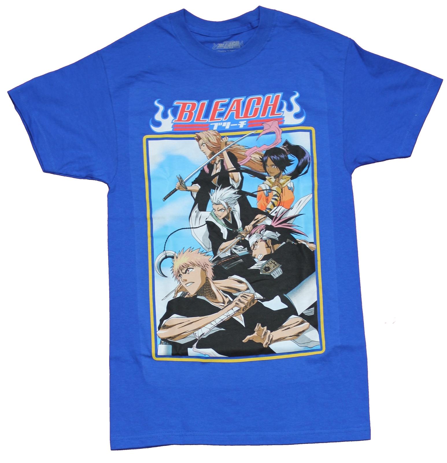 Bleach Mens T-Shirt Ichigo Soul Reapers S