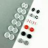 Earring Silicone Resin Mold,Ear Stud Resin Mold DIY Jewelry Casting Moulds
