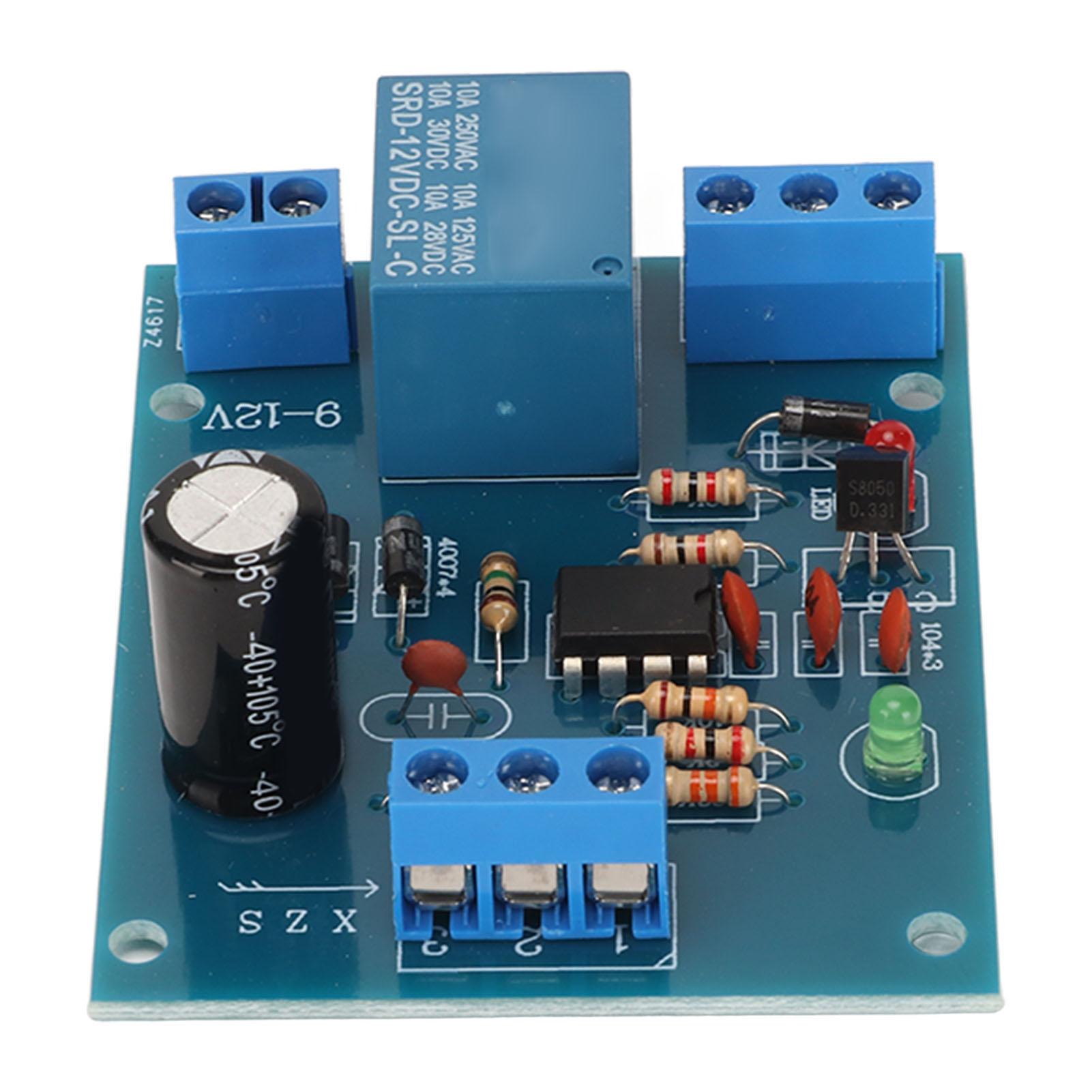 

Water Level Controller Module 12V Automatic Level Relay Circuit Board Water Level Switch Sensing