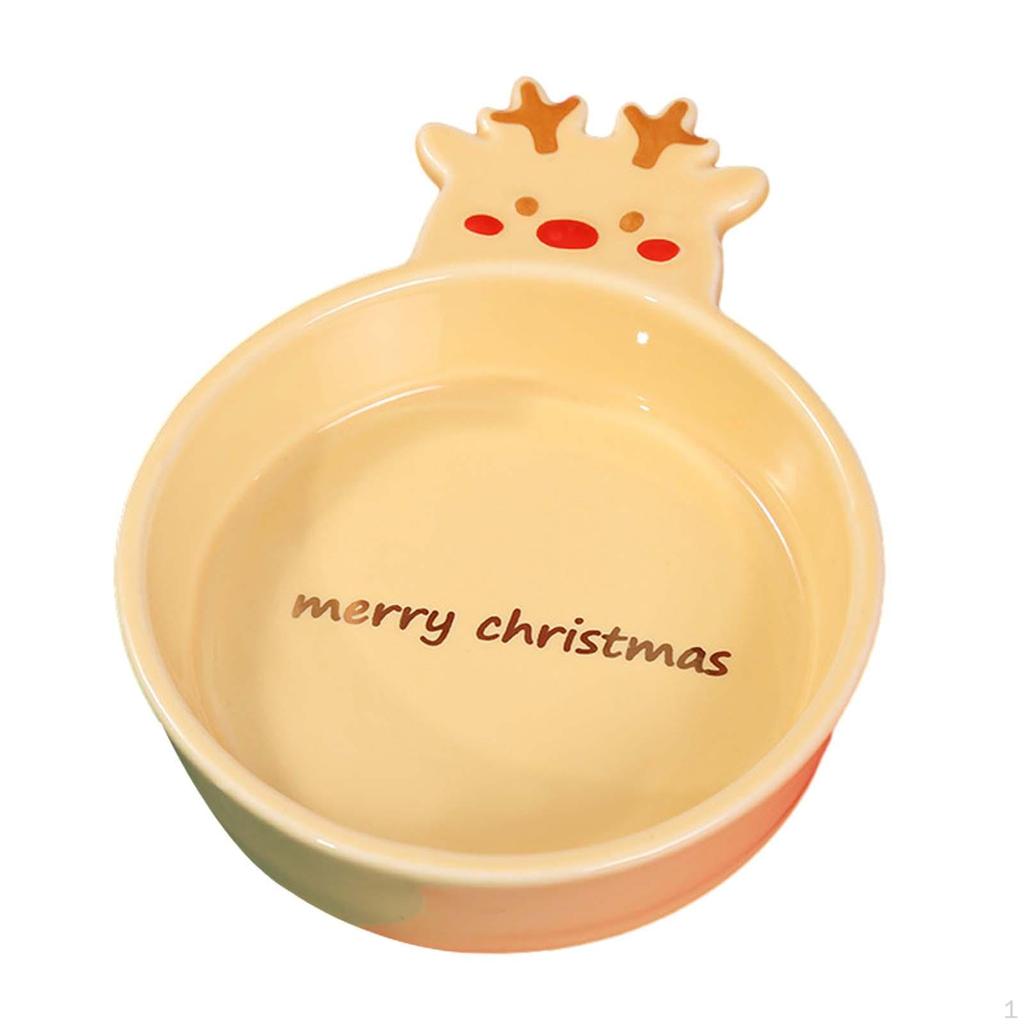 Ceramic Plates for Christmas Dinnerware And Dessert Serving