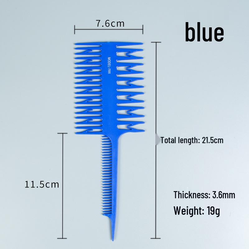 

Гребінець для мелірування та освітлення: Інструмент перукаря для салонів синій