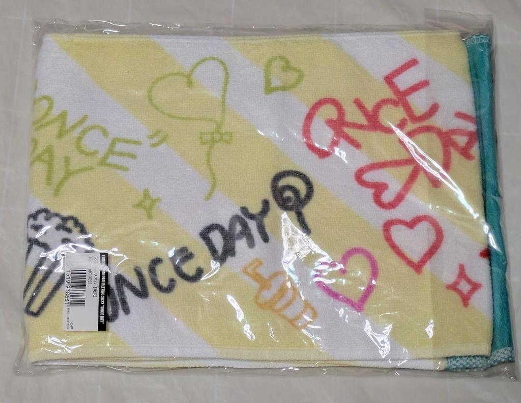 [USED] TWICE ONCE DAY Tote Bag Muffler Towel