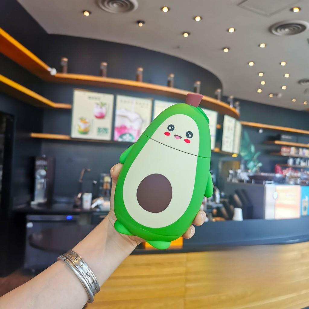 Cartoon Style Kids Insulated Stainless Steel Water Bottle With Carry Rope For Travel And Home