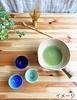 Saji Pottery Banko Ware Sencha Ultramarine Made in Japan Bowl, Blue, 74-9,