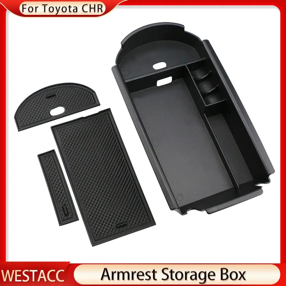 For Toyota CHR C-HR 2016 - 2023 Organizer Armrest Box Storage Tray Center Console Container Holder Accessories