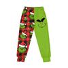 Kids' Fashion Christmas Print Loose-Fit Waistband Casual Sweatpants