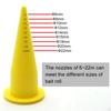 Set of 4 Nozzles for Boilie Roll Attractants Fishing Tool Cone Rolling Tables Carp