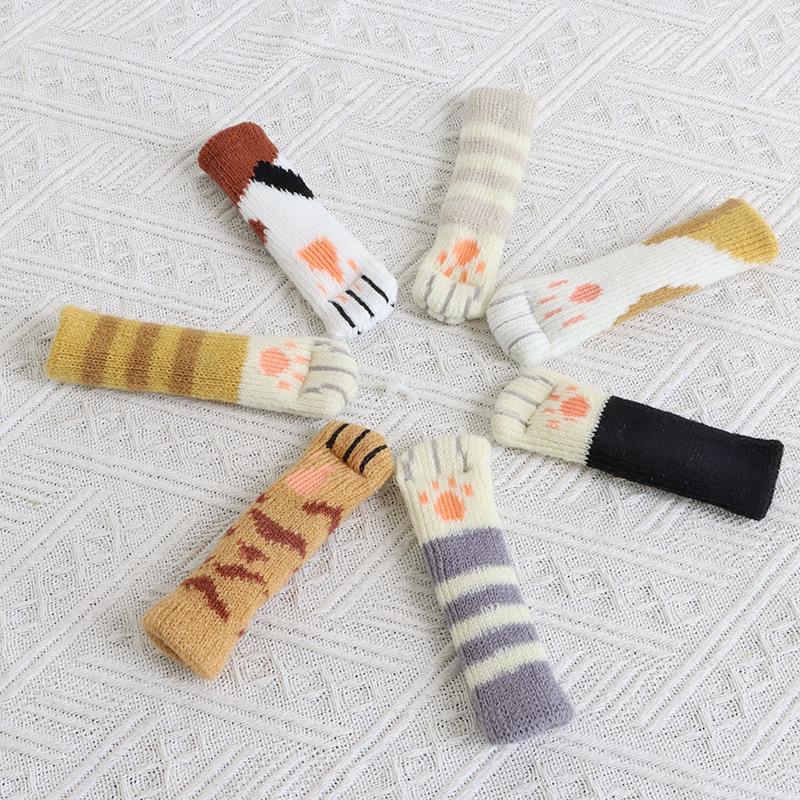 Knitted Thickened Anti-Collision Door Handle Cover for Winter