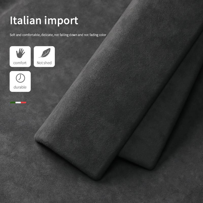 Suede Car Center Console Armrest Case Lid Cap Cover Panel For Mercedes Benz A GLA GLB Class W177 V177 X247 H247 -2024