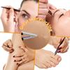 Women's facial hair tweezers 7-pack eyebrow tweezers set endogenous hair tweezers set eyebrow brush