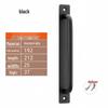 Aluminum Alloy No-Drill Handle for Wooden and Sliding Doors and Windows