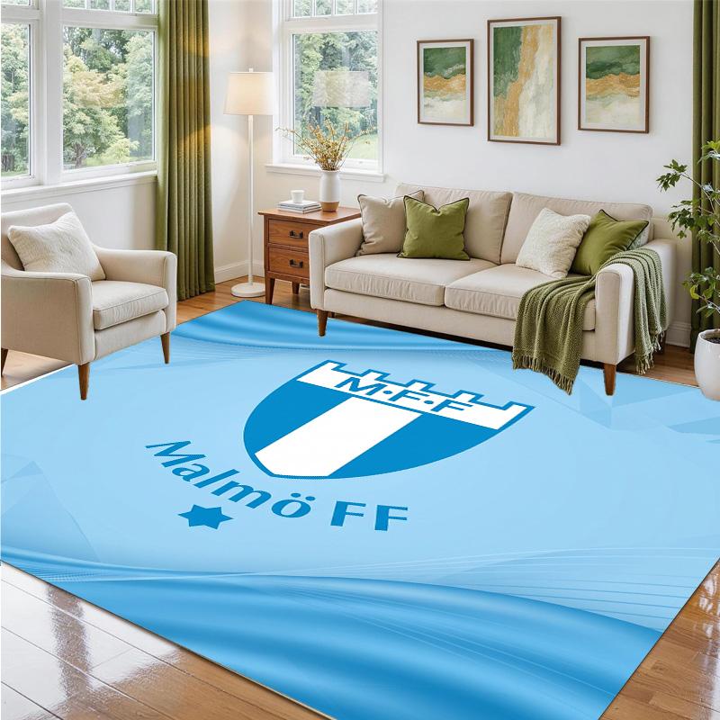 Malmö FF Design Kristall-Samt-Teppich Weich Dekorative Matte für Schlafzimmer Eingang