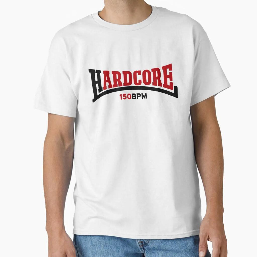 150 Bpm Gabber Hardcore Music Classic T Shirt Vintage Graphic Stylish Streetwear Soft Homme Comfortable Fashion