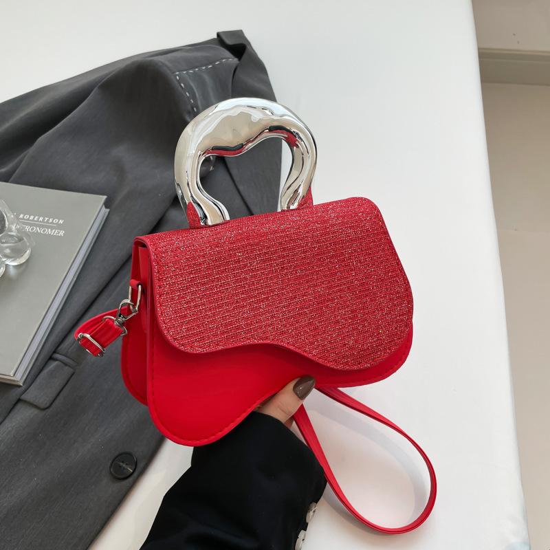 Contrasting Colors, New Urban Elegance, Fashion, Fresh and Sweet 2025 Spring Tide, Foreign Style Personality Ins Crossbody Square