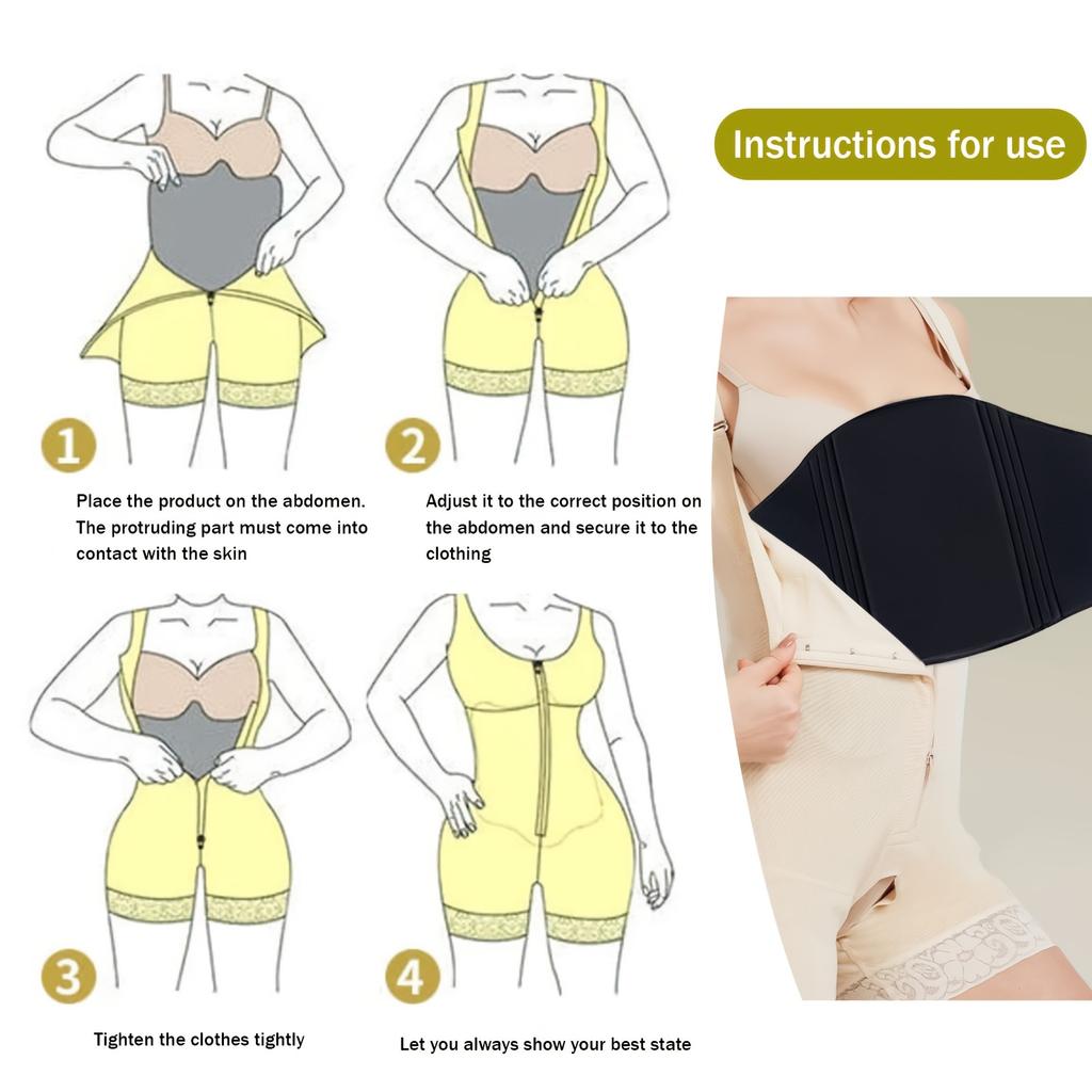 1Pc Waist And Abdomen Compression Plate, Special For Body Shaping, Prevents Uneven Surfaces, Increases Local Pressure, Shaping Plate, Side Waist