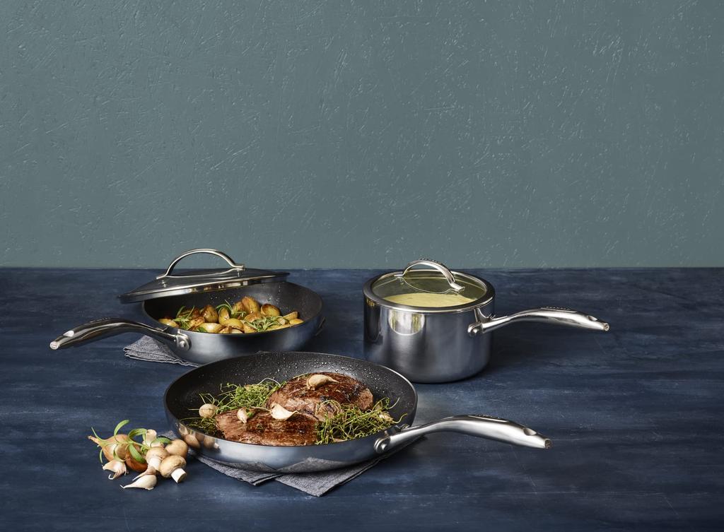 SCANPAN Stielkasserolle Silber HaptIQ Stielkasserolle 6001231600 1,8L 1,8L