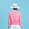 Onoff Women S looSe Fit SkaShi SweatShirt Of9003la Pink
