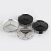 DIQ4   Hot 2025 4pcs Car Wheel Center Cover Stickers Hub Cap Auto Decoration Accessories For Mercedes Benz AMG W212 W204 W211W168 W213