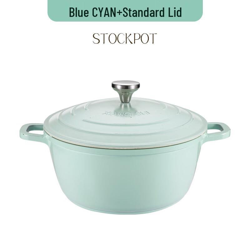 San Jiaolong Yuanfu Enamel Non-Stick Soup Pot