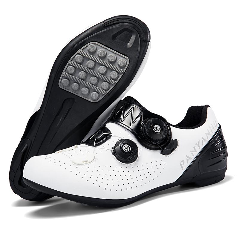 

Мужские карбоновые спортивные туфли для скоростной езды 2025 года, кроссовки для горного велосипеда МТБ с шипами, женская горная гоночная обувь для шоссейного велоспорта SPD с плоской подошвой 47