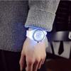 Fashion Rhinestone LED Luminous Watch for Women Outdoor Sports Digital Woman Wirstwatch Clock