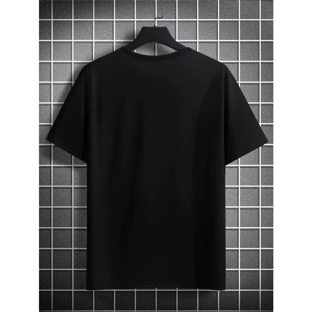 'I Don't Have The Energy To Pretend To Like You Today' Print T-Shirt for Men's Casual Crew Neck Fashion Regular and Oversize Tee