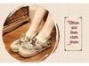 2025 Ethnic Style Women's Non-Slip Cotton Linen Shoes - Comfortable, Breathable, Easy-to-Match Teddy Bear Print.