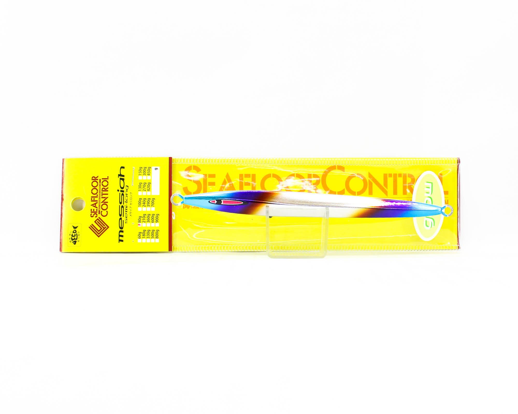 

Sea Floor Control Metal Jig Messiah Semi Long 80g Titan Chart Zebra (3901)