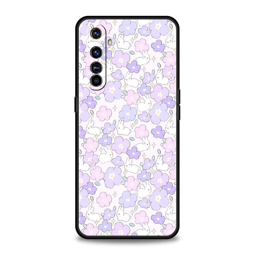 Soft TPU For Realme 11 10 9 Pro Plus GT2 GT3 GT5 C21 C25 C35 C53 C55 C67 Pro 5G Phone Case Creative Adorable Cartoon Pattern Bag