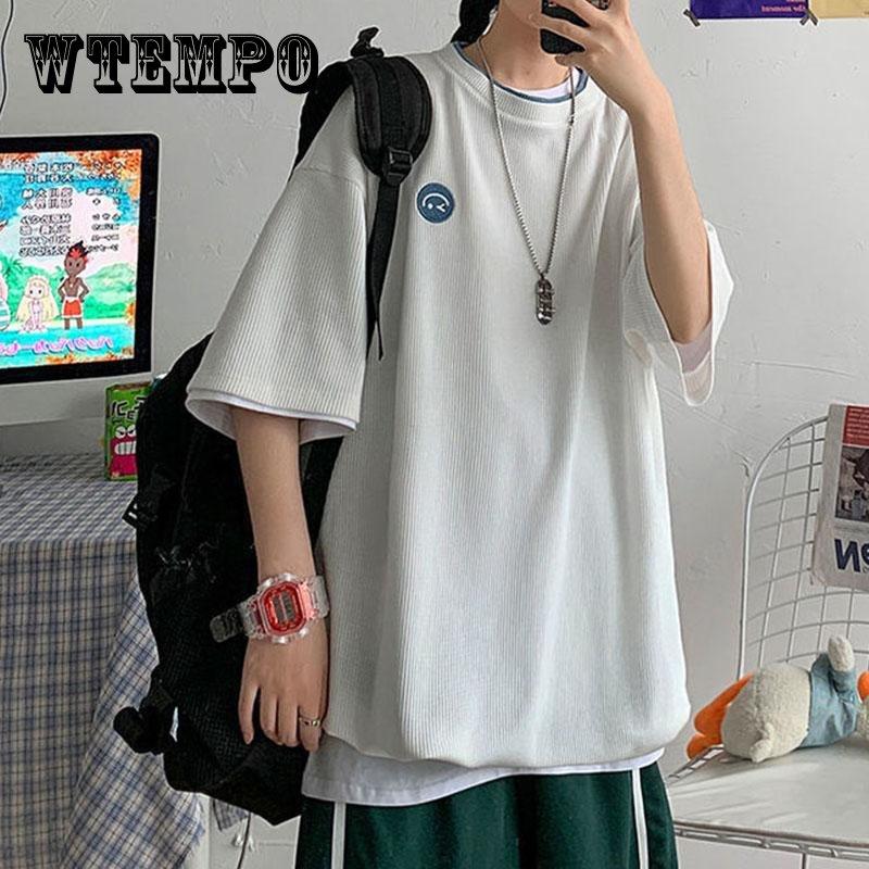 

Женская летняя свободная футболка с коротким рукавом и круглым воротником из мультфильма, повседневная простая универсальная футболка