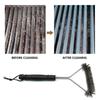 12inch Stainless Steel Cleaning Brush Barbecue Brush Manual Barbecue Rack Cleaning Brush Home Barbecue Rack Cleaning Tool