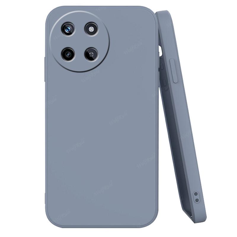 For Cover OPPO Realme 11 Case For OPPO Realme 11 Capas Phone Back Liquid Silicone Shockproof TPU Soft Cover Realme 11 4G Fundas
