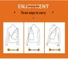 Men's Waterproof Oxford Crossbody Chest Bag - Casual Sling Bag with Large Capacity