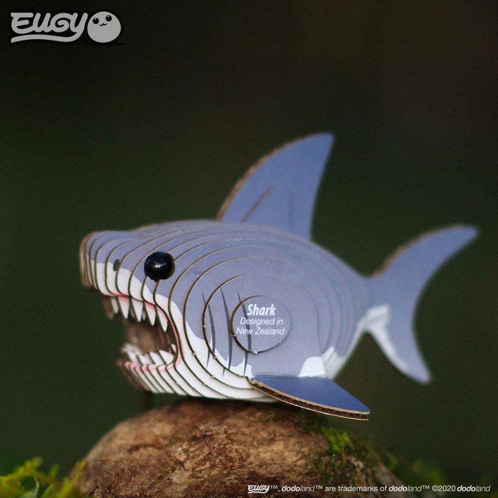 EUGY Shark Paper 3D Puzzle A fun and educational toy for elementary school boys and as well as making it a great - girls, adults, gift.